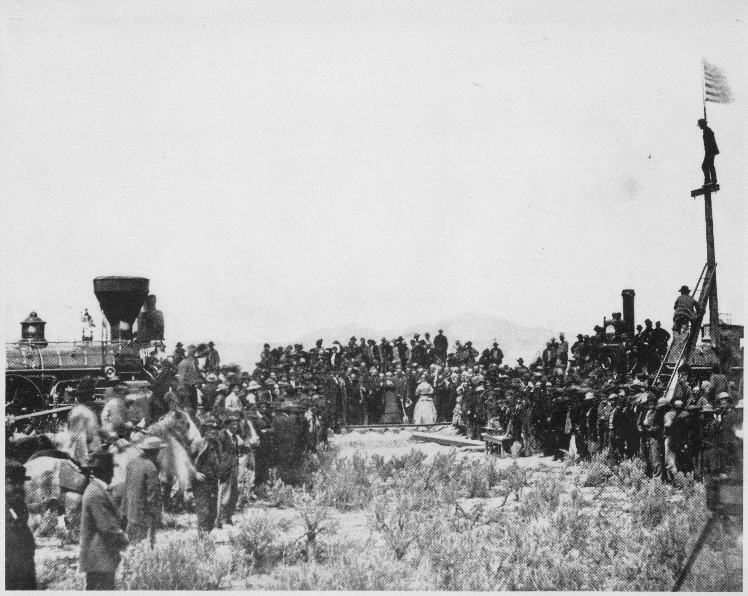 what was the significance of the transcontinental railroad