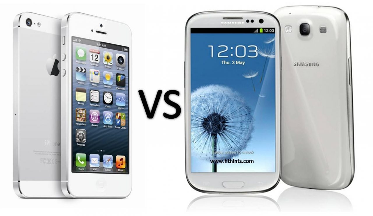 difference between iphone and samsung